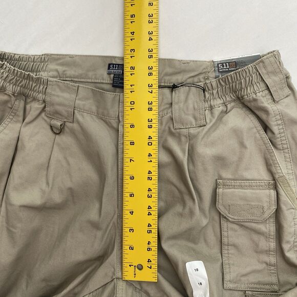 511 Tactical Pants Womens 18 Long Tan Khaki Cargo Pockets Utility EMT 64358 - Picture 9 of 12
